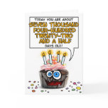 Happy Birthday Cupcake - 20 years old Greeting Card
