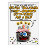 Happy Birthday Cupcake - 21 years old Cards