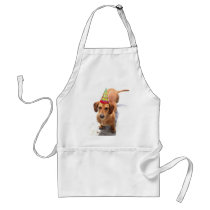 Happy Birthday Dachshund Apron
