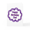 Happy Birthday Dad cards