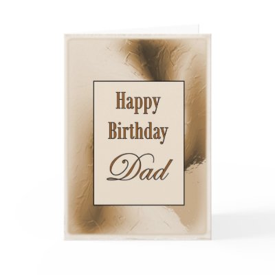 Happy Birthday Dad Greeting Card by TheStampStore