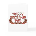 Happy Birthday Dad cards