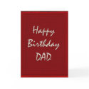 Happy Birthday Dad cards