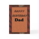 Happy Birthday DAD cards