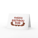 Happy Birthday Dad cards