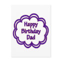 Happy Birthday Dad postcards