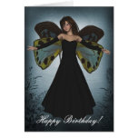 Happy Birthday Dark Angel Grunge cards