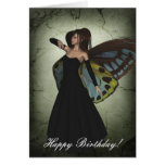 Happy Birthday Dark Angel Grunge cards