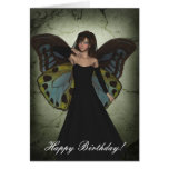 Happy Birthday Dark Angel Grunge cards