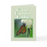 Happy Birthday Debbie Monarch Butterfly cards