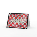 Happy Birthday Dice Card
