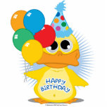Happy Birthday Duck photo sculptures