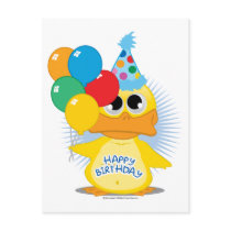 Happy Birthday Duck Post Cards