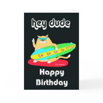 happy birthday dude