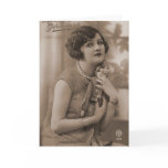 Happy Birthday Dutch Flapper Card