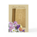 Happy Birthday Elizabeth, Prayer Book and flowers cards