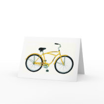 HAPPY BIRTHDAY-ENJOY THE RIDE GREETING CARD