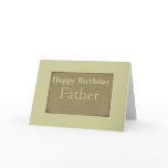 Happy Birthday Father card 1
