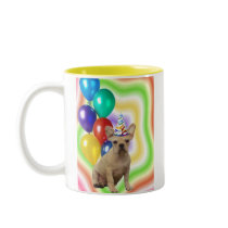Happy Birthday French Bulldog mug