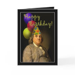 Happy Birthday from Ben Franklin Greeting Card