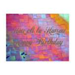 Happy Birthday from Hawaii Greeting Postcard