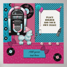 Happy Birthday Girl Digital Scrapbook Frame Print