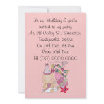 Happy Birthday Girl wishes 1 Year Old invitations