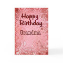 Happy Birthday Grandma cards