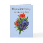 Happy Birthday Grandmother Greeting Card