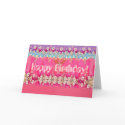 Happy Birthday Greeting Card