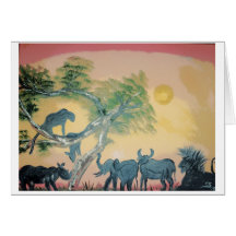 Happy Birthday greeting card..