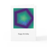 Happy Birthday Hex Card