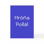 HAPPY BIRTHDAY IN GREEK! CARD