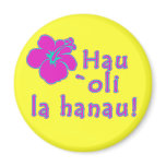 Happy Birthday In Hawaiian magnets