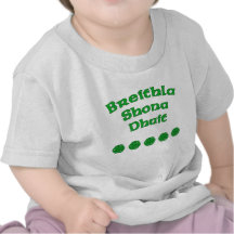 Happy Birthday In Irish Tee Shirts