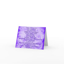 Happy Birthday in Many Languages Greeting Cards