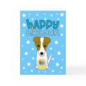 Happy Birthday Jack Russell Terrier cards