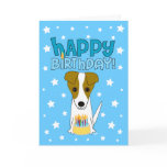 Happy Birthday Jack Russell Terrier cards
