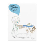 happy birthday Je3sus Post Cards