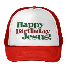 Happy Birthday Jesus it's Christmas Mesh Hat