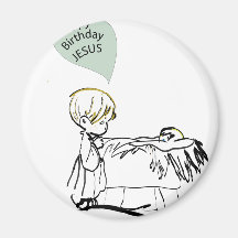 happy birthday jesus refrigerator magnets