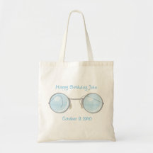 Happy Birthday John Canvas Bag
