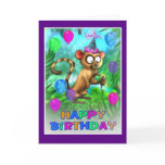 Happy Birthday Jungle style 003 cards