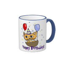 Happy Birthday Koffie Beker
