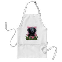 Happy Birthday - Labrador - Black - Gauge Apron