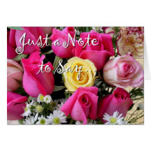 Happy Birthday Large Text Greeting Cards