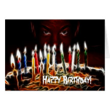Happy Birthday Little Devil Greeting Cards