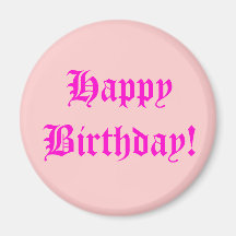 Happy Birthday! Magnet