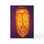 Happy Birthday Mask Greeting Cards