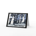 Happy Birthday Military Boots greeting card